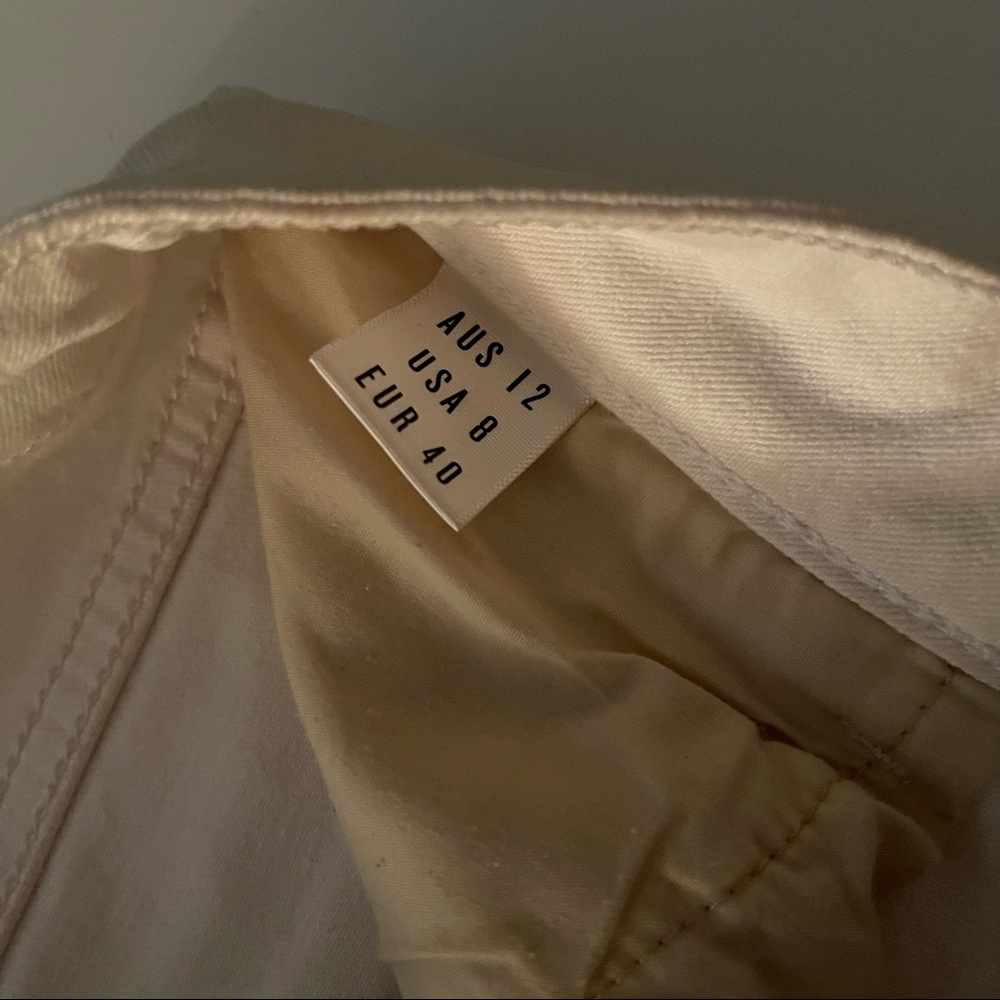High Rise White Pants - Picture 6 of 6